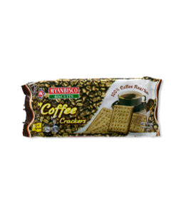Myanbisco Coffee Crackers 90G x 30's (1 CTN)
