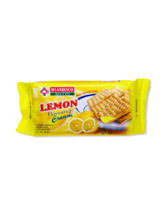 Myanbisco Lemon Cream Biscuits 90G x 30's (1 CTN)