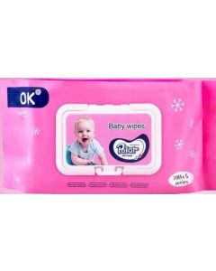 Polar Wet Towel Baby Wipes #Pink x 1's (20 PCS)