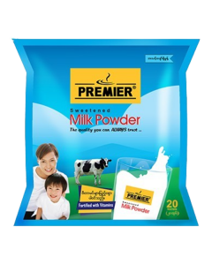 Premier Milk Powder 16.5G x 20's (5 PKT)