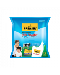 Premier Milk Powder 16.5G x 20's (5 PKT)