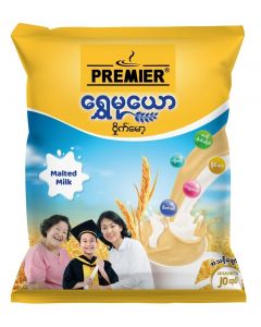 Premier Shwe Mu Yaw Malted Milk 20G x 20's (5 PKT)