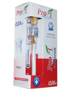 Pro Fi Toothbrush #Platinum Series #A-107 x 12's (2 BOX)