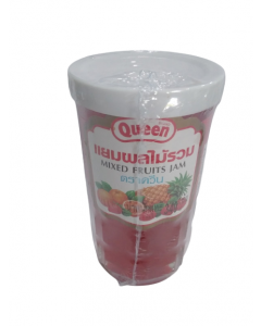 Queen Mixed Fruits Jam 340G x 1's (6 PCS)