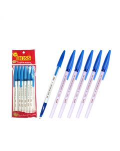 Boss Reynolds Pen #0.38MM x 6's (15 PKT)