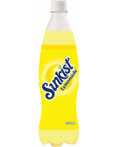 Sunkist Carbonated Drinks #Lemonade 500ML x 12's (3 PKT)