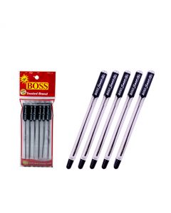 Boss Smart Gel Pen #Black x 6's (10 PKT)