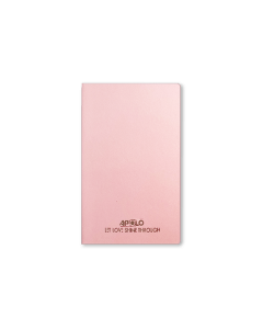 APOLO Note Book Soft Cover A5 #Pink 160Pages x 2's (2 PCS)