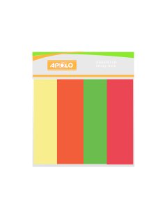 APOLO Sticky Note #A-173 3x3/4" / Dark Color x 100's (10 PCS)