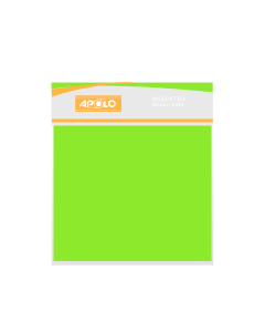 APOLO Sticky Note #A-129 3x4" / Yellow x 100's (10 PCS)