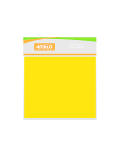 APOLO Sticky Note #A-127 3x5" / Cyber Red x 100's (5 PCS)