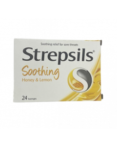 Strepsils Lozenge #Honey & Lemon x 24's (2 PKT)