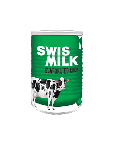 Swis Evaporated Milk Creamer Can 385G x 12's (4 PKT)