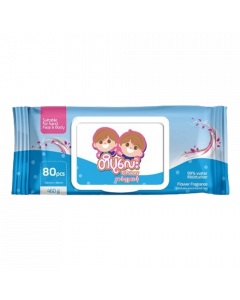 TiPuLay Wet Tissue #Flower Fragrance x 80's / 460G (24 PCS)