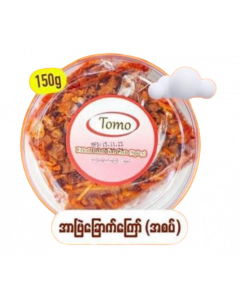 Tomo Dried Fried Abrae BOX #Spicy 150G x 1's (10 PCS)