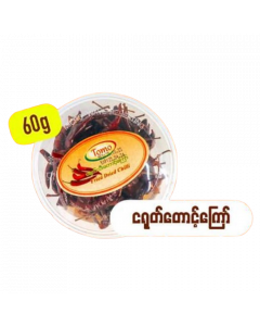Tomo Fried Chili 60G x 1's (20 PCS)