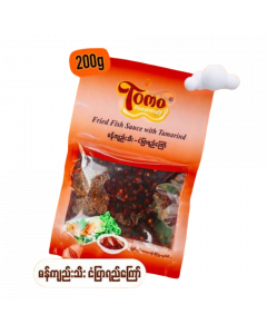 Tomo Tamarind Fried Fish Sauce 200G x 1's (5 PCS)
