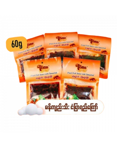 Tomo Tamarind Fried Fish Sauce 60G x 5's (6 PKT)