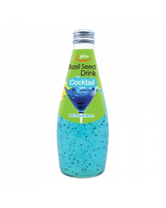 Uglobe Basil Seed Drink #Cocktail 290ML (6 PCS)