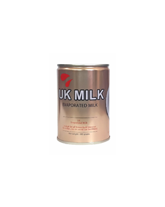 UK Evaporated Milk Creamer Can 385G x 12's (1 PKT)