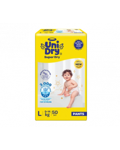 Unidry Happy Baby Diaper Superdry #L x 14's (1 PKT)