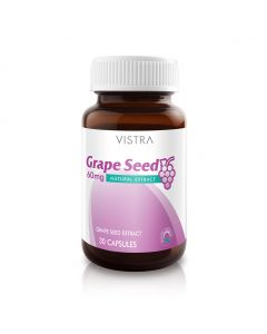 Vistra Grapeseed 30Capsules / 60MG x 1's (3 PCS)
