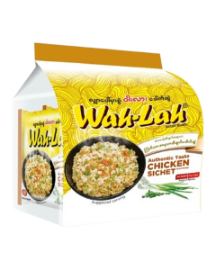 Wah Lah Instant Noodle #Chicken Sichet 57G x 5's x 6 Bundle (1 PKT)