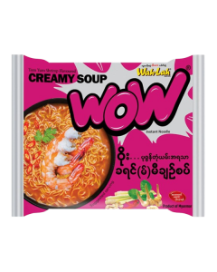Wah Lah Instant Noodle #WOW Tomyum Creamy Soup 60G x 30's (1 PKT)