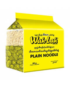 Wah Lah Plain Noodle #Normal Size 50G x 5's (10 PKT)