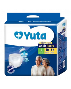 Yuta Adult Diaper #Large x 10's (2 PKT)