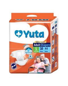 Yuta Adult Diaper Tape #Large x 10's (8 PKT)