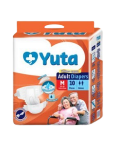 Yuta Adult Diaper Tape #Medium x 10's (8 PKT)